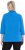 Ulla Popken Classic Fit with Side Slits 3/4 Sleeve Sweatshirt Royal Blue - Mikiny & mikiny bez kapucne - 