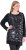 Ulla Popken Sequined Soft Fine Knit Sweater Black - Mikiny & mikiny bez kapucne - 