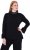 Ulla Popken Flared Sleeve Turtleneck Sweater Black - Mikiny & mikiny bez kapucne - 