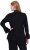 Ulla Popken Flared Sleeve Turtleneck Sweater Black - Mikiny & mikiny bez kapucne - 