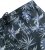 D555 Cleethorpes Hawaii Printed Swimshorts Navy - Plavecké šortky - Pánske Plavky Nadmerné Veľkosti 