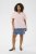 Kaffe Curve Valeria Top Ballerina Pink - Tričká & topy - 
