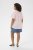 Kaffe Curve Valeria Top Ballerina Pink - Tričká & topy - 