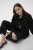 Kaffe Curve Brenn Barrel Twill Jeans Washed Black - Džínsy - 