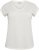 Kaffe Curve Lina V-Neck T-Shirt White - Tričká - 
