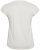 Kaffe Curve Lina V-Neck T-Shirt White - Tričká - 