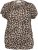 Kaffe Curve Sonna Stanley Top Leopardí vzor - Tričká - 