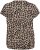 Kaffe Curve Sonna Stanley Top Leopardí vzor - Tričká - 