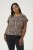 Kaffe Curve Sonna Stanley Top Leopardí vzor - Tričká - 