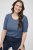Kaffe Curve Carina T-Shirt Blue - Tričká - 
