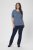 Kaffe Curve Carina T-Shirt Blue - Tričká - 