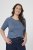 Kaffe Curve Carina T-Shirt Blue - Tričká - 