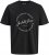 Jack & Jones Grayson Tričko Čierna - Tričká - Nadrozmerné tričká - 2XL-14XL