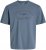 Jack & Jones Edenver T-Shirt Blue - Tričká - Nadrozmerné tričká - 2XL-14XL