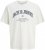 Jack & Jones Edenver T-Shirt White - Tričká - Nadrozmerné tričká - 2XL-14XL