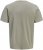 Jack & Jones King Crew Neck T-Shirt Grey - Tričká s potlačou - Tričká s potlačou - 2XL-8XL