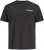 Jack & Jones Oscar T-Shirt Black - Tričká s potlačou - Tričká s potlačou - 2XL-8XL