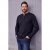 JP1880 Henley T-Shirt Long Sleeve Black TALL - PÁNSKE OBLEČENIE MT-6XLT - Veľkosti pre VYSOKÝCH