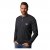 JP1880 T-Shirt Henley Long Sleeve Black TALL - PÁNSKE OBLEČENIE MT-6XLT - Veľkosti pre VYSOKÝCH