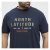 North Latitude Logo T-Shirt Navy - Tričká - Nadrozmerné tričká - 2XL-14XL