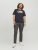 Jack & Jones Logan T-Shirt Navy - Tričká - Nadrozmerné tričká - 2XL-14XL