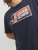 Jack & Jones Logan T-Shirt Navy - Tričká - Nadrozmerné tričká - 2XL-14XL
