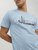 Jack & Jones Logan T-Shirt Turquoise - Tričká - Nadrozmerné tričká - 2XL-14XL