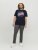 Jack & Jones Codyy T-Shirt Navy - Tričká - Nadrozmerné tričká - 2XL-14XL
