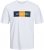 Jack & Jones Codyy T-Shirt White - Tričká - Nadrozmerné tričká - 2XL-14XL