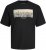 Jack & Jones Copenhagen Photo T-Shirt Black - Tričká - Nadrozmerné tričká - 2XL-14XL