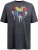 D555 Coalville T-Shirt Skulls with Colored Drips Navy Twist - Tričká - Nadrozmerné tričká - 2XL-14XL
