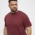 North Latitude T-Shirt O-Neck Bordeaux TALL - TALL tričká - TALL Tričká