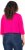 Ulla Popken Versatile Surplice Wrap Tie Hem Bolero Top Magenta Pink - Ulla Popken - 