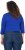 Ulla Popken Versatile Surplice Wrap Tie Hem Bolero Top Cobalt Blue - Tričká - 