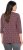 Ulla Popken 3/4 Sleeve Geometric Graphic Tee Plum - Tričká - 