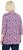 Ulla Popken Graphic Flower A-Line 3/4 Sleeve Tee Pink - Tričká - 