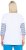 Ulla Popken Paper Boat Print 3/4 Sleeve Tee Snow White - Potlačené tričká pre ženy - 