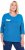 Ulla Popken Paper Boat Print 3/4 Sleeve Tee Pacific Blue - Potlačené tričká pre ženy - 