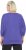 Ulla Popken Quick Drying Batwing Sleeve Tee Blueberry - Potlačené tričká pre ženy - 