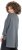 Ulla Popken 87 Applique Oversized Long Sleeve Tee Graphite Grey - Tričká - 