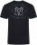 Kam Jeans 5793 Cedar Creek Reverse Print Tee Black - Tričká - Nadrozmerné tričká - 2XL-14XL
