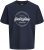 Jack & Jones Dover Denim O-Neck T-Shirt Blue - Tričká - Nadrozmerné tričká - 2XL-14XL