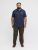 Jack & Jones College Logo Short Sleeve Polo Shirt Blue - Polokošele - Polokošele 2XL-8XL