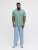 Jack & Jones College Logo Short Sleeve Polo Turquoise - Polokošele - Polokošele 2XL-8XL