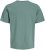 Jack & Jones College Logo Crew Neck T-Shirt Turquoise - Tričká - Nadrozmerné tričká - 2XL-14XL