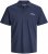 Jack & Jones College Logo Short Sleeve Polo Shirt Blue - Polokošele - Polokošele 2XL-8XL