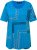 Ulla Popken Paisley A-Line Short Sleeve Tee Sapphire Blue - Potlačené tričká pre ženy - 