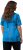Ulla Popken Paisley A-Line Short Sleeve Tee Sapphire Blue - Potlačené tričká pre ženy - 