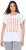 Ulla Popken LOVE Short Sleeve Graphic Tee Snow White - Potlačené tričká pre ženy - 