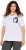 Ulla Popken Embroidered Face Motif Short Sleeve V-Neck Tee Light Grey Melange - Potlačené tričká pre ženy - 